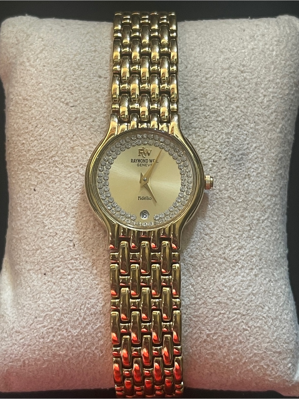 Raymond Weil Gold-Tone Women's Bracelet Watch with Diamond Style Accents - Picture 8 of 8